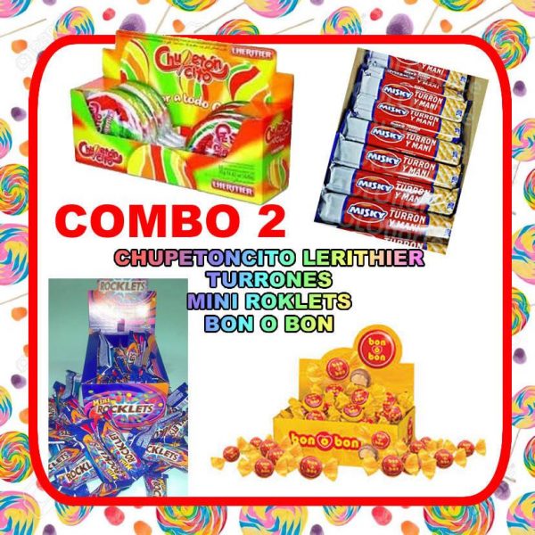 Combode golosinas Nº 2 para 20 niños