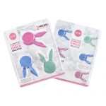 Set de 2 placas de acetato Parpen Chocogalletas conejos