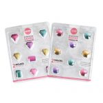 Set de 2 placas de acetato Parpen bombones gemas y diamantes