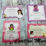 Estampas de Comunión personalizadas x 16 unidades