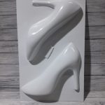 Molde plástico Plastichok para chocolate motivo zapato de mujer taco alto