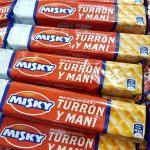 Turrones Misky x 10 unidades.