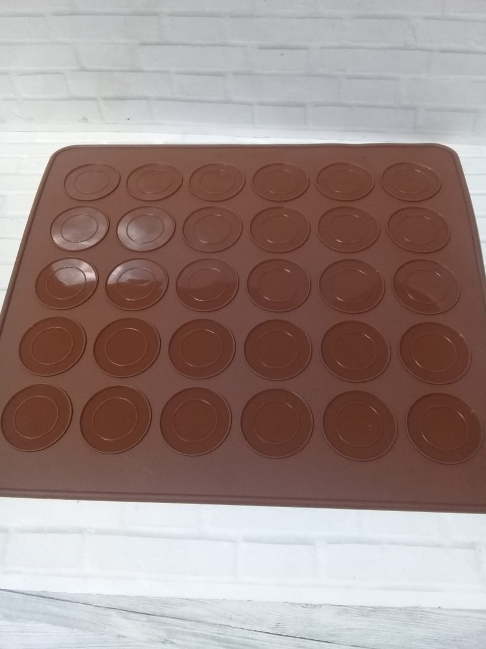 placa de silicona para macarons