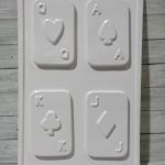 Molde plástico Plastichok  para chocolate Naipes de poker