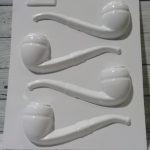 Molde plástico Plastichok  para chocolate  pipa