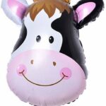 Globo metalizado cabeza de vaca