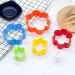 Cortante plástico flores x 5 unidades diferentes medidas