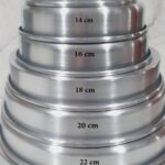 Molde de aluminio tartera de 28 x 3 cm