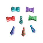 Placa de acetato Parpen moños y corbatas