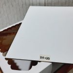 Bandeja de fibrofácil laminado de 25x35 cm