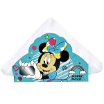 Minnie servilletero estampado con 15 servilletas lisas
