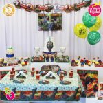 Jurassic World  invitaciones x 10 unidades