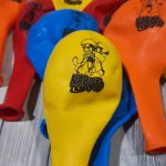 Globos estampados x 10 unidades Naruto