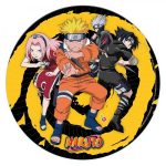 Naruto platos de cartón x 10 unidades