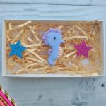 Cortante plástico para cookie o galletita caballito de mar contorno