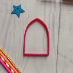 Cortante plástico para cookie o galletita marco 5