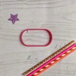 Cortante plástico para cookie o galletita marco 53