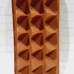 Molde de silicona para bombones pirámides