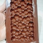 Molde de silicona para tableta de chocolate burbujaso