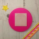 Sello de acrílico Arco iris grande 1