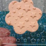 Texturizador de acrílico diseño estrellas diferentes tamaños
