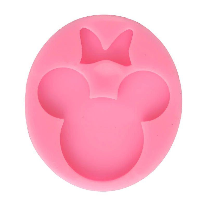 molde de silicona cabeza de Mickey minnie