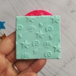 Texturizador de acrílico diseño fondo del mar