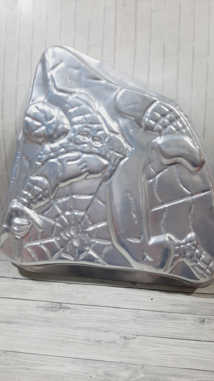 Molde de aluminio torta hombre aracnido