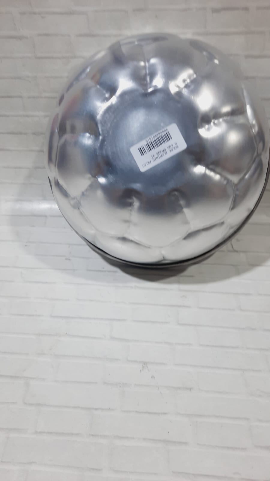 Molde de aluminio pelota
