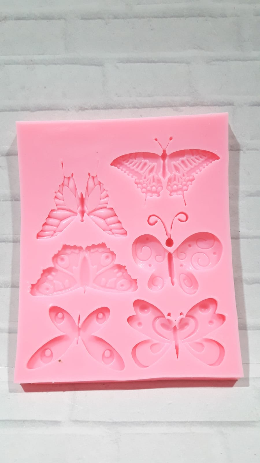 Molde de silicona mariposas variadas