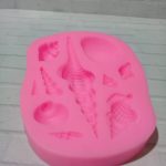 Molde de silicona para modelar caracoles del mar