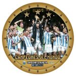 Platos Campeones del mundo x 8 u Selección Argentina