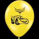 Globos estampados x 10 unidades Cars
