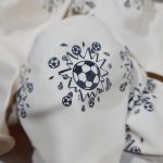 Globos de látex pelota fútbol x 10 u