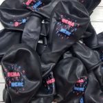 Globos de látex estampados Revelación x 10 u