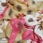 Globos de látex estampados Unicornios cabeza dorada x 10 u