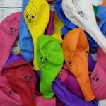 Globos de látex estampados Plim plim x 10 unidades