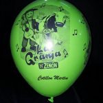 Globos de látex La granja de Zenon x 10 u