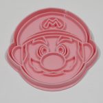 Cortante plástico para cookie o galletita Mario Bross