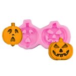 Molde de silicona Halloween calabazas