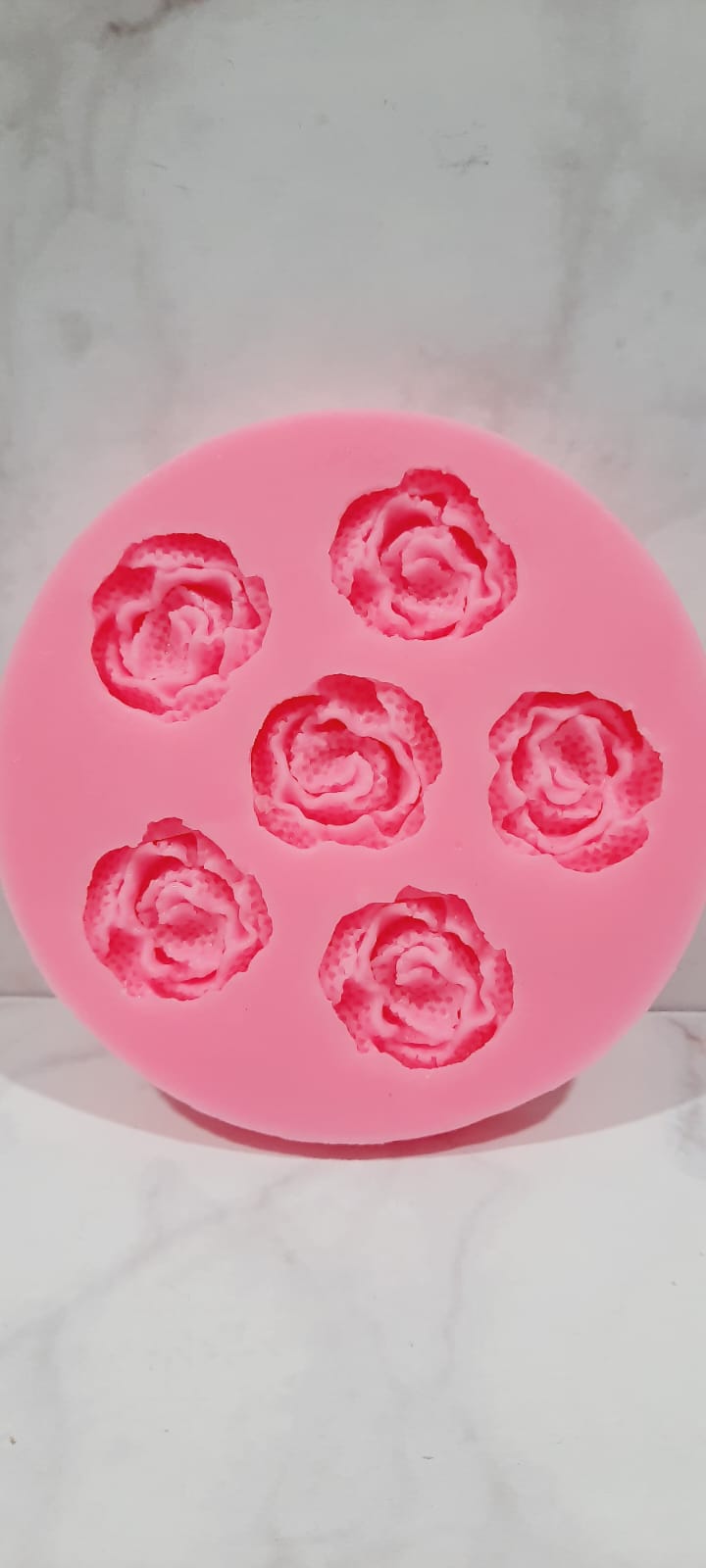 Molde de silicona flores rosas