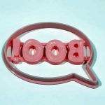 Cortante de cookie Halloween Boo