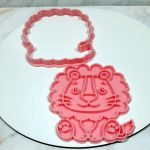 Cortante con sello para cookie León