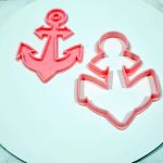 Cortante con sello para cookie Ancla