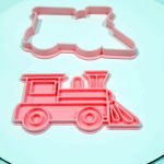 Cortante con sello para cookie Locomotora