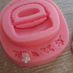 Molde de silicona canasta de mimbre