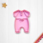 Cortante con sello para cookie ropita de bebé Body M 5