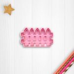 Cortante con sello para cookie Cerco de granja