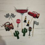 Adorno de torta Toppers personajes infantiles Cars