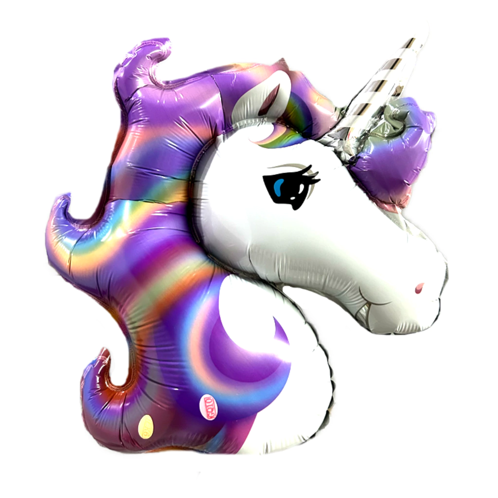 Globo unicornio violeta